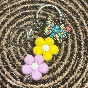 Cross & Butterfly 🦋 Keychain